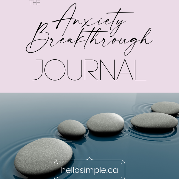 cover of The Anxiety Breakthrough Journal